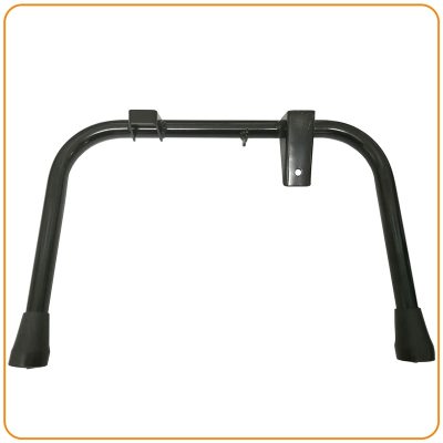 DESCANSO CENTRAL (PRETO) PARA VESPA P125X - PX125/200 E «RMS»