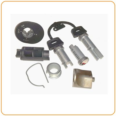 FECHADURA/TRANCA DE DIREÇÃO *[KIT] PARA VESPA PK50 FL2