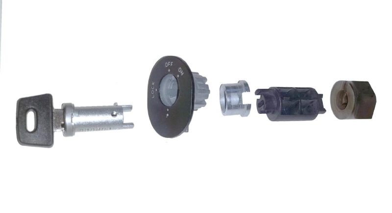 FECHADURA/TRANCA DE DIREÇÃO *[KIT] PARA VESPA PK50 FL2 - Image 2