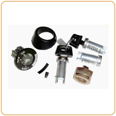 FECHADURA/TRANCA DE DIREÇÃO *[KIT] PARA VESPA PK50S/XLS - PX E - T5
