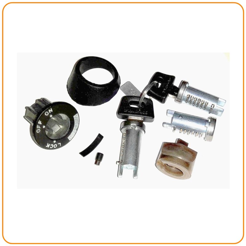 FECHADURA/TRANCA DE DIREÇÃO *[KIT] PARA VESPA PK50S/XLS - PX E - T5