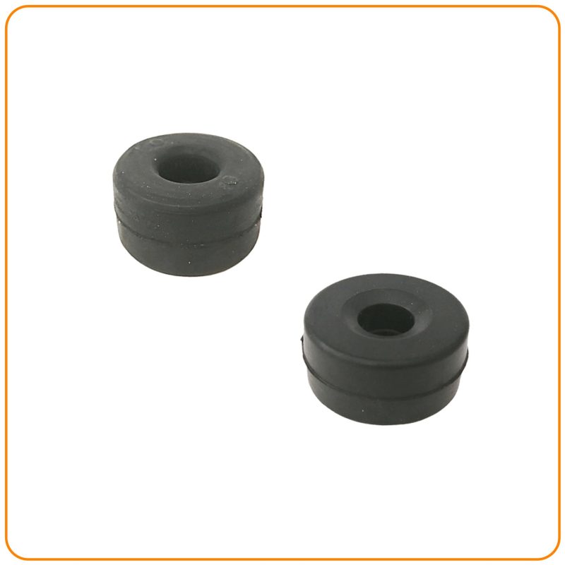SINOBLOCOS BORRACHA [KIT] APOIO DO AMORTECEDOR TRÁS/CHASSI PARA VESPA PK50 SS/XLS/FL2