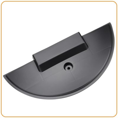 TAMPA DE PROTECÇÃO DA RODA SUPLENTE (PRETO) PARA VESPA T5 - PX E «P/A»